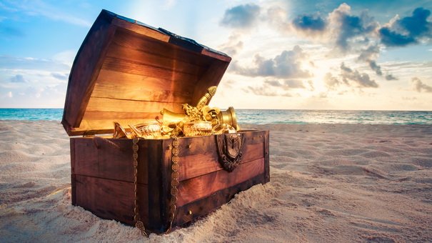 The Expense of Discovering a Gold Treasure Chest
